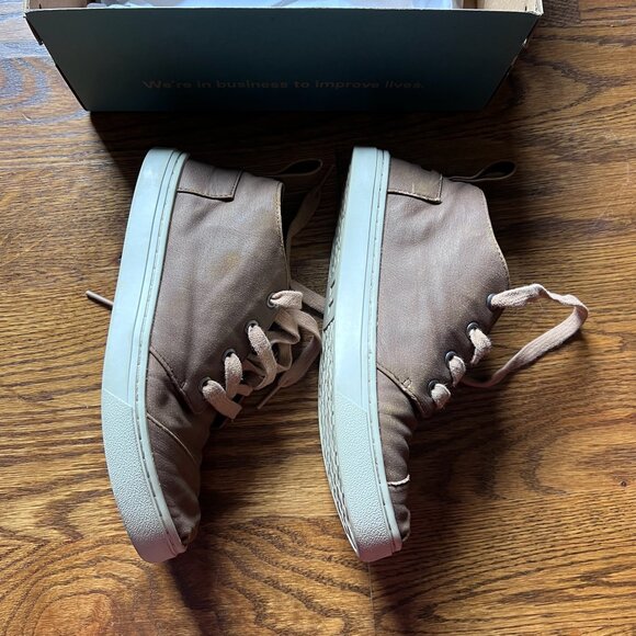 Toms Youth Botas Cupsole Toffee Microsuede Shoes Sz 4.5Y - Picture 6 of 11